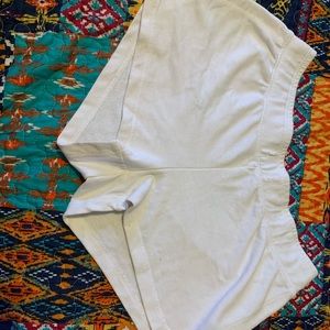 White shorts